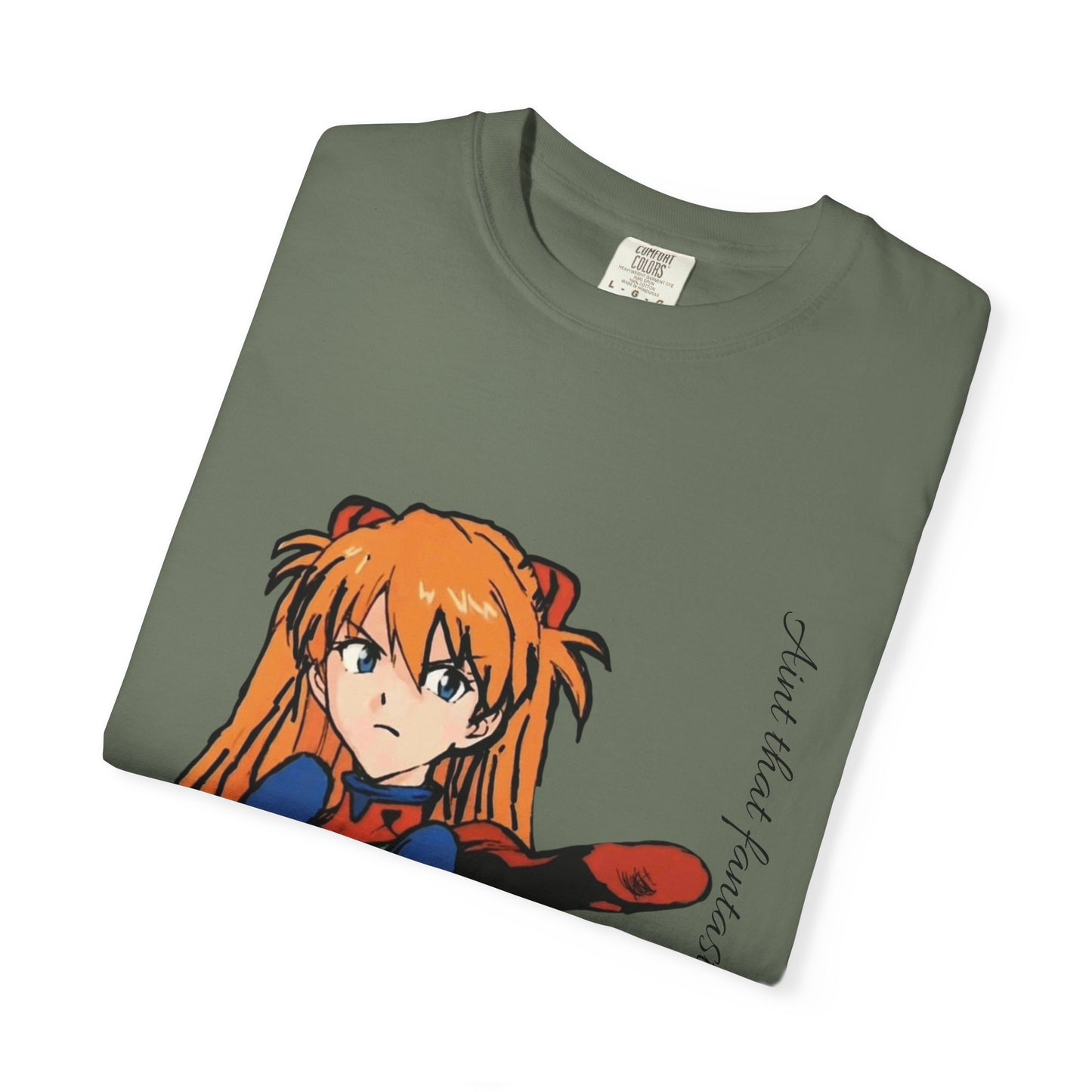 Anime Unisex T-shirt featuring Asuka from Evangelion