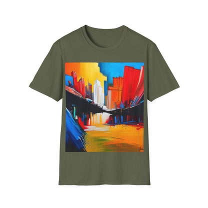 A city Unisex Softstyle T-Shirt
