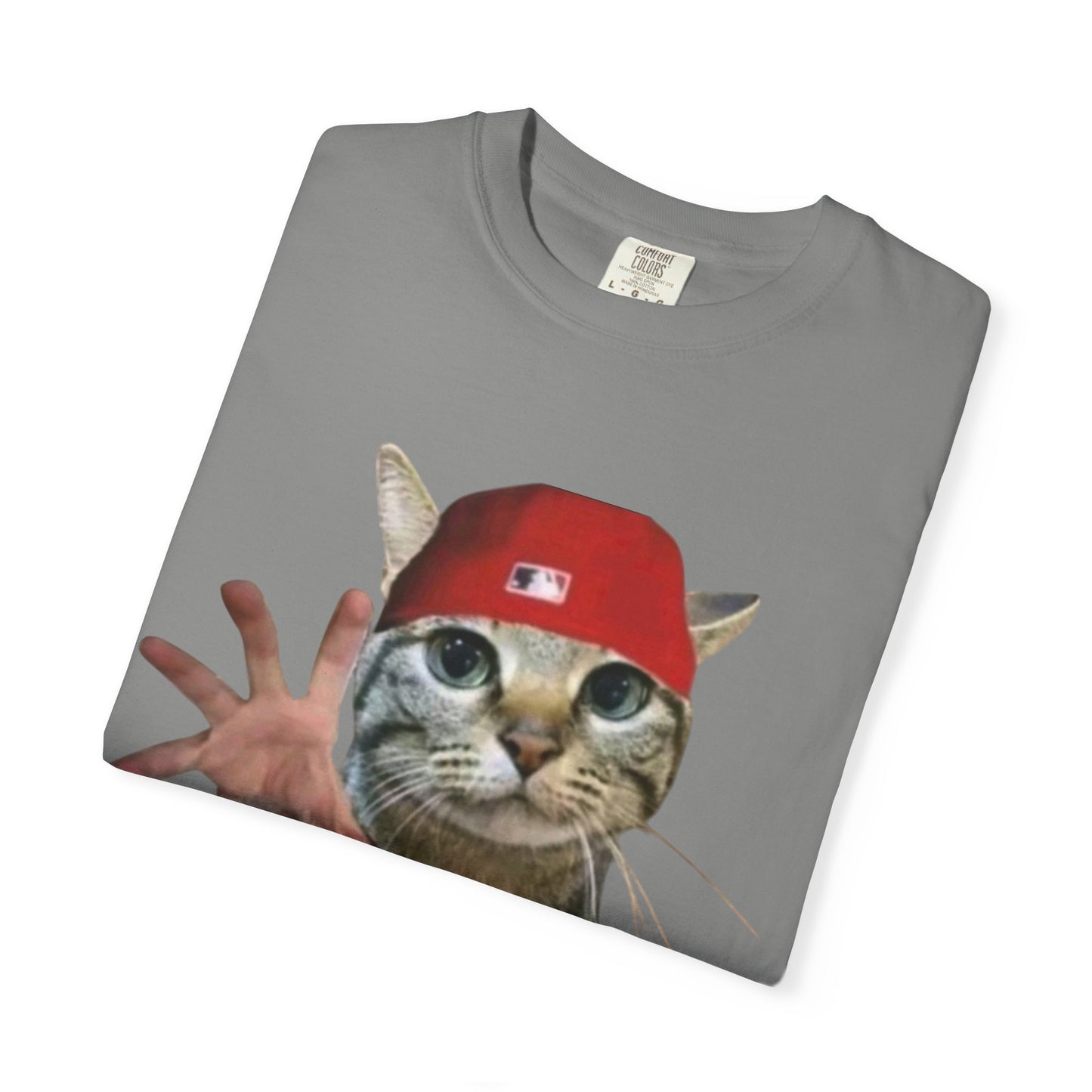 Funny Cat Graphic T-Shirt, Unisex Streetwear Tee, Pet Lover Gift, Casual Wear, Unique Animal Design Shirt