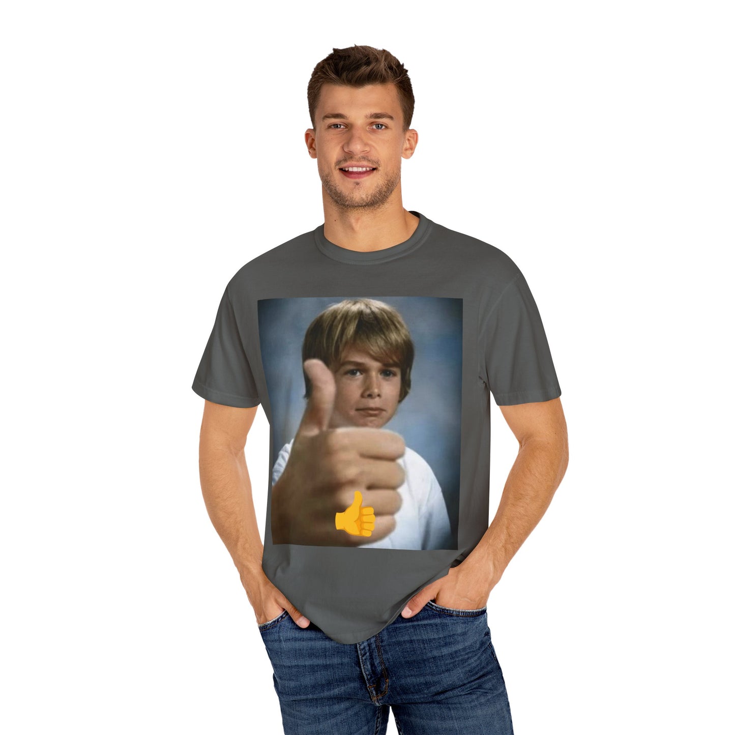 Thumbs up Unisex Garment-Dyed T-shirt