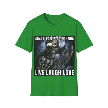 live laugh loveUnisex Softstyle T-Shirt
