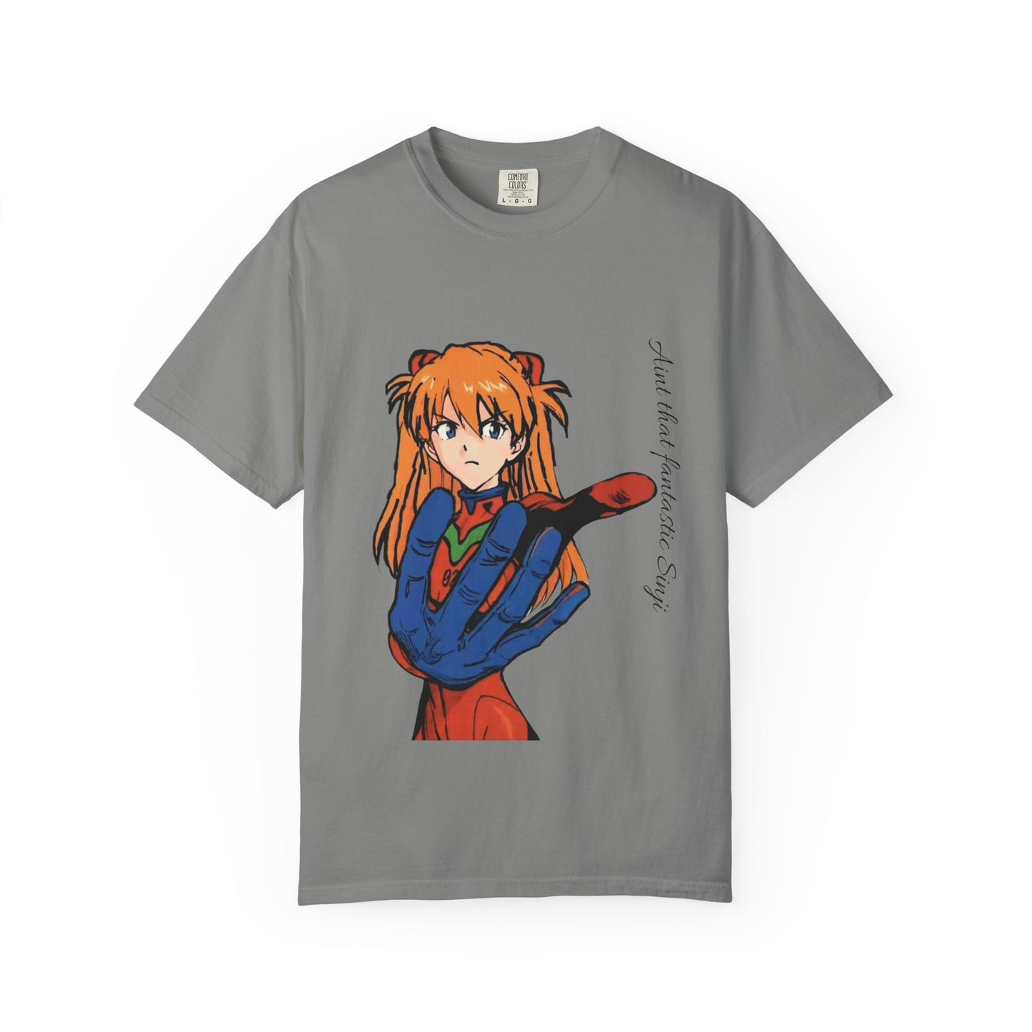 Anime Unisex T-shirt featuring Asuka from Evangelion