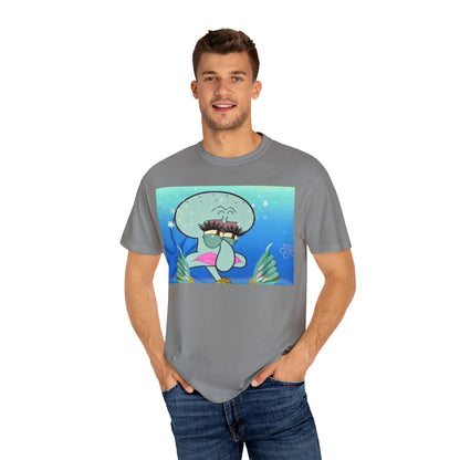 Garment-Dyed T-shirt - Zesty Squidward