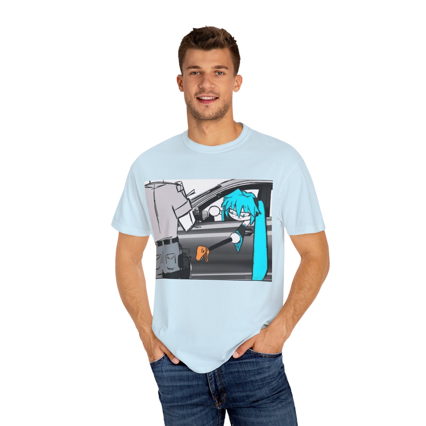 Vintage Miku Reaching Unisex T-shirt