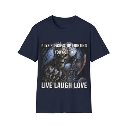 live laugh loveUnisex Softstyle T-Shirt