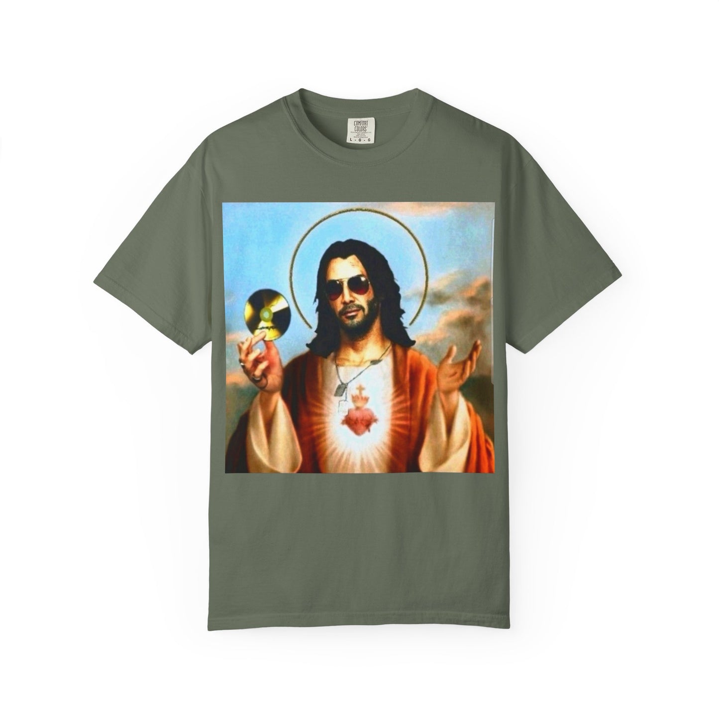 Unisex T-Shirt - Johnny Silver Hand as Jesus Graphic Tee