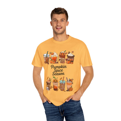 Garment-Dyed T-shirt - Definition of Pumpkin Spice Lattes