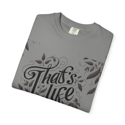 Vintage Unisex T-shirt with 'Thats life' Design