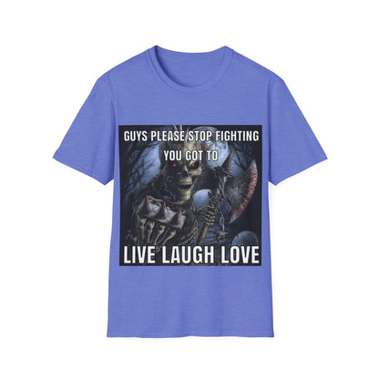 live laugh loveUnisex Softstyle T-Shirt