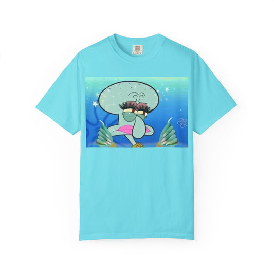 Garment-Dyed T-shirt - Zesty Squidward