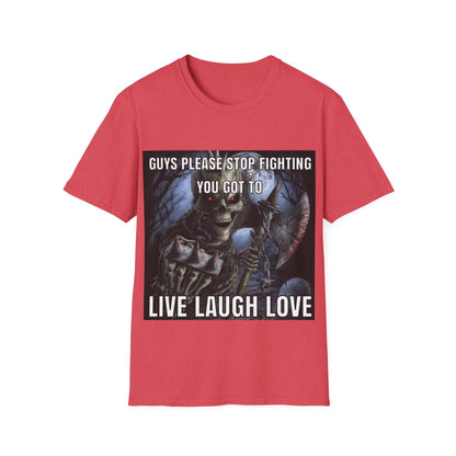 live laugh loveUnisex Softstyle T-Shirt