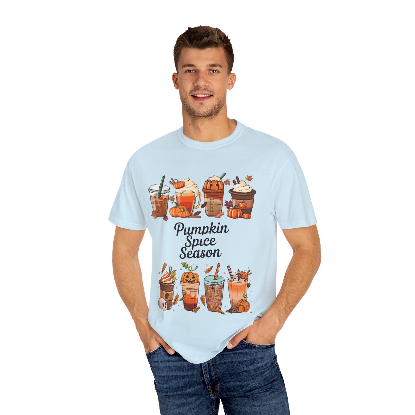 Garment-Dyed T-shirt - Definition of Pumpkin Spice Lattes