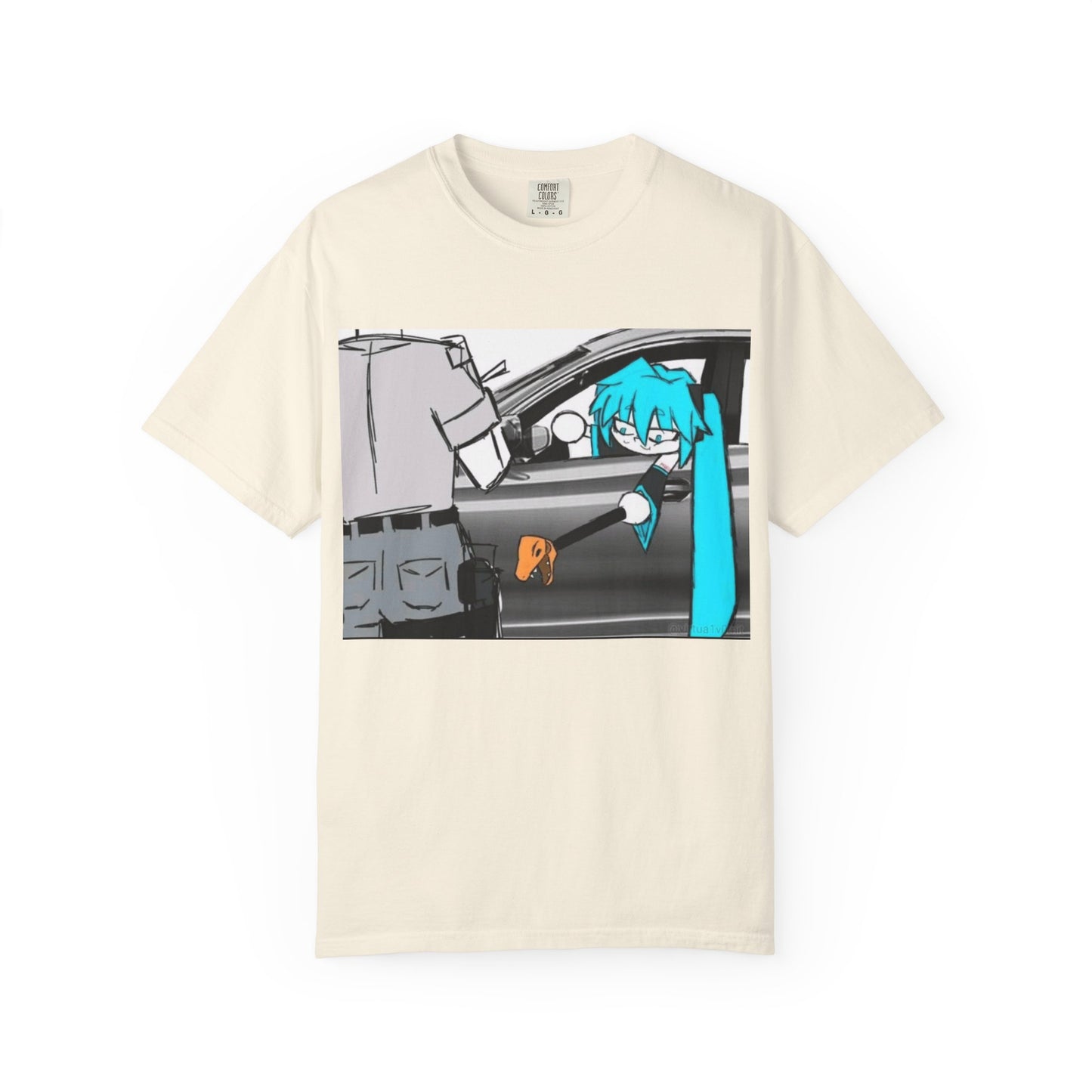 Vintage Miku Reaching Unisex T-shirt