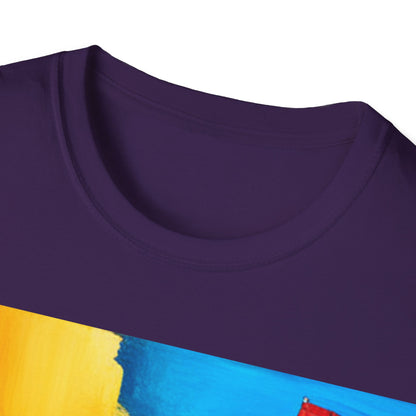 A city Unisex Softstyle T-Shirt