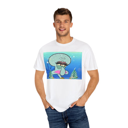 Garment-Dyed T-shirt - Zesty Squidward