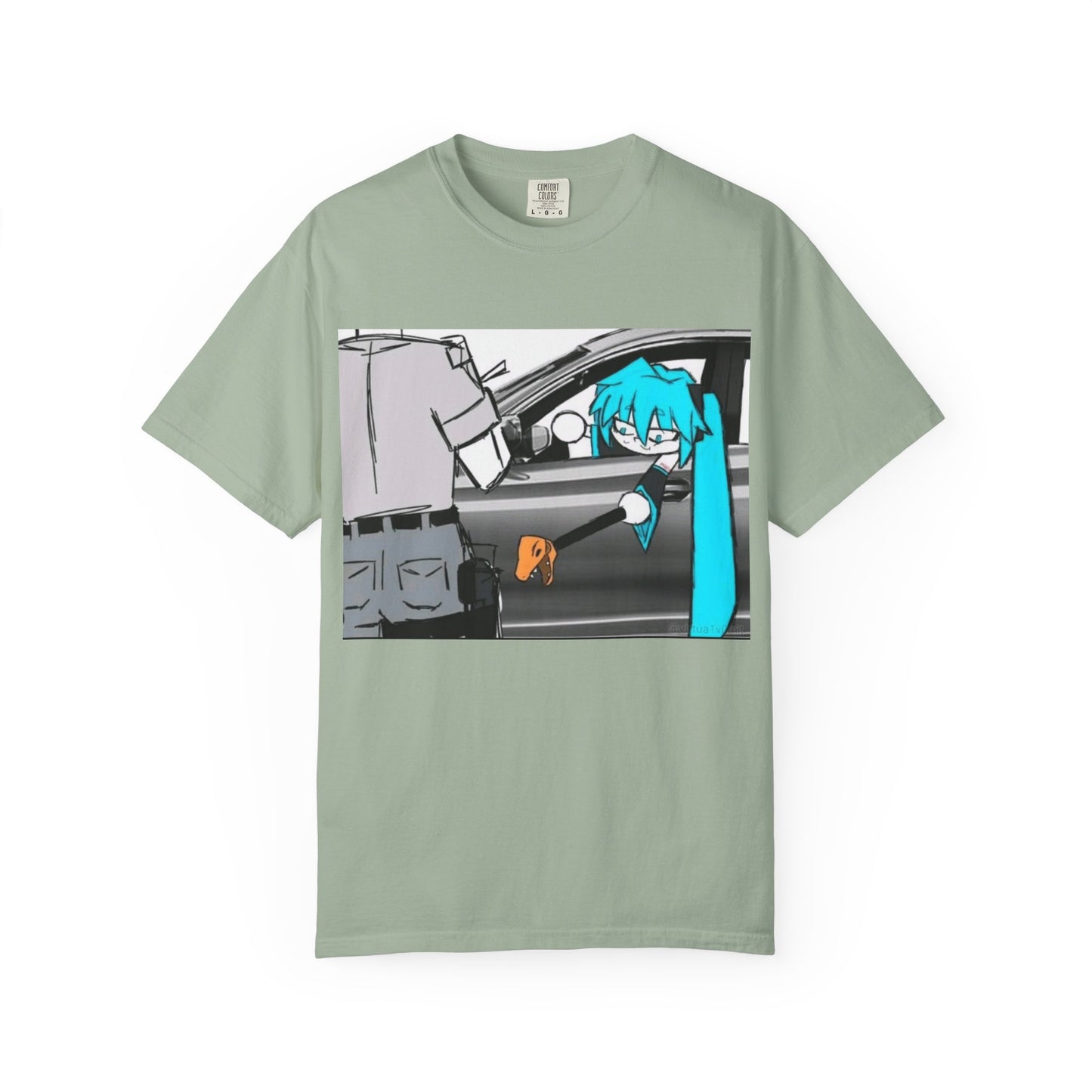 Vintage Miku Reaching Unisex T-shirt