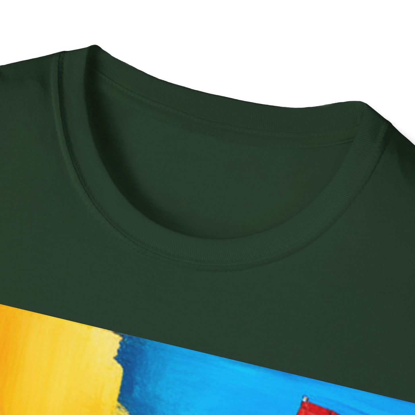 A city Unisex Softstyle T-Shirt