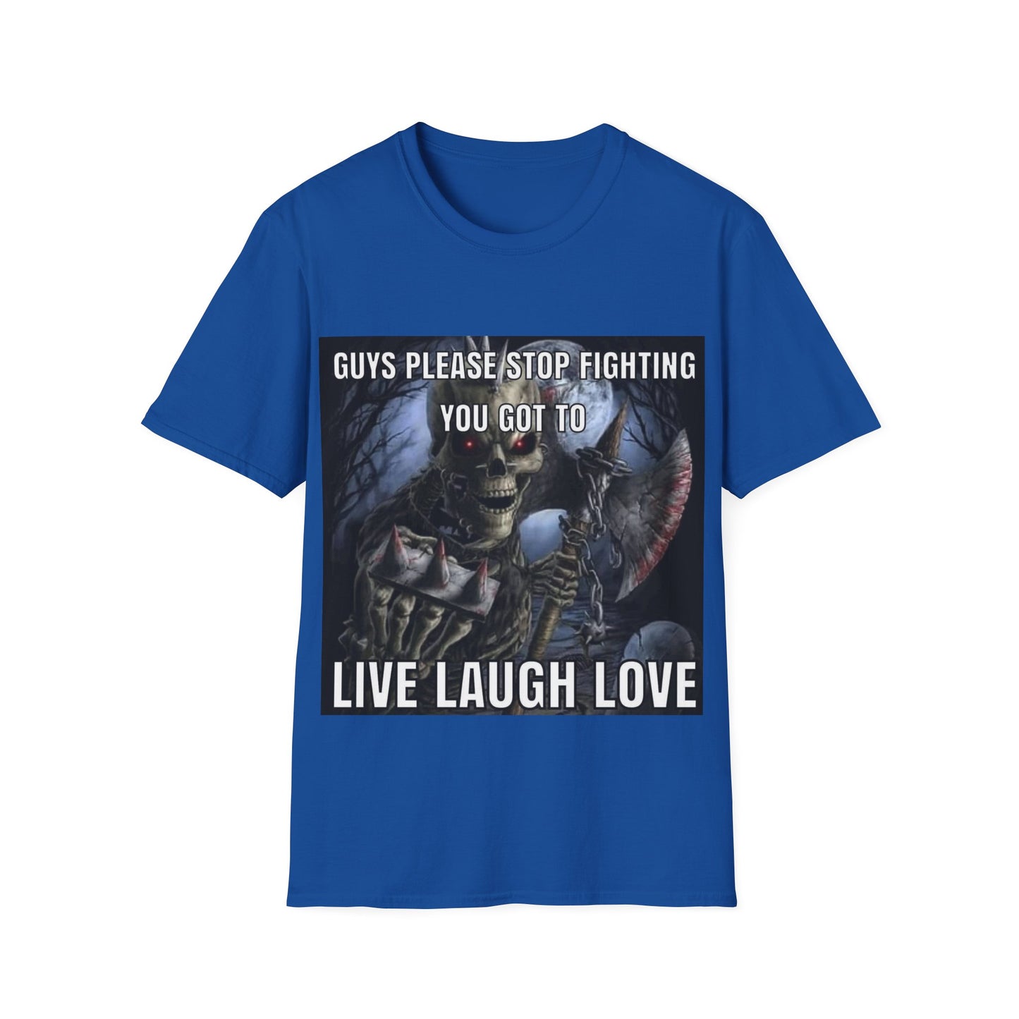 live laugh loveUnisex Softstyle T-Shirt