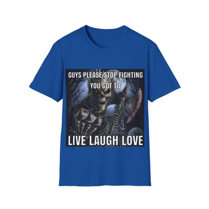 live laugh loveUnisex Softstyle T-Shirt