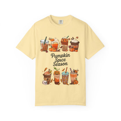 Garment-Dyed T-shirt - Definition of Pumpkin Spice Lattes