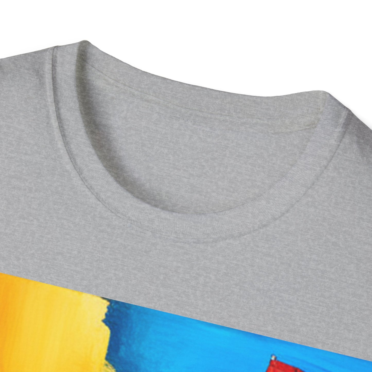 A city Unisex Softstyle T-Shirt