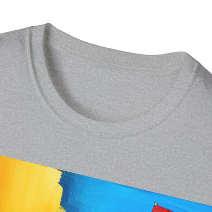 A city Unisex Softstyle T-Shirt