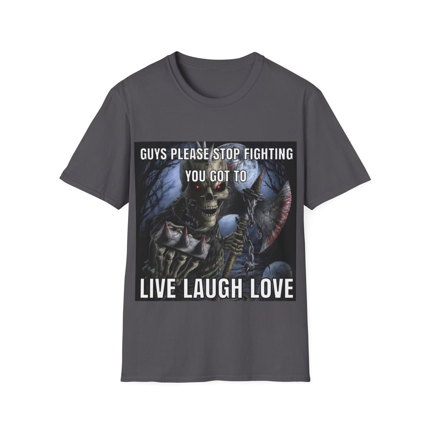 live laugh loveUnisex Softstyle T-Shirt