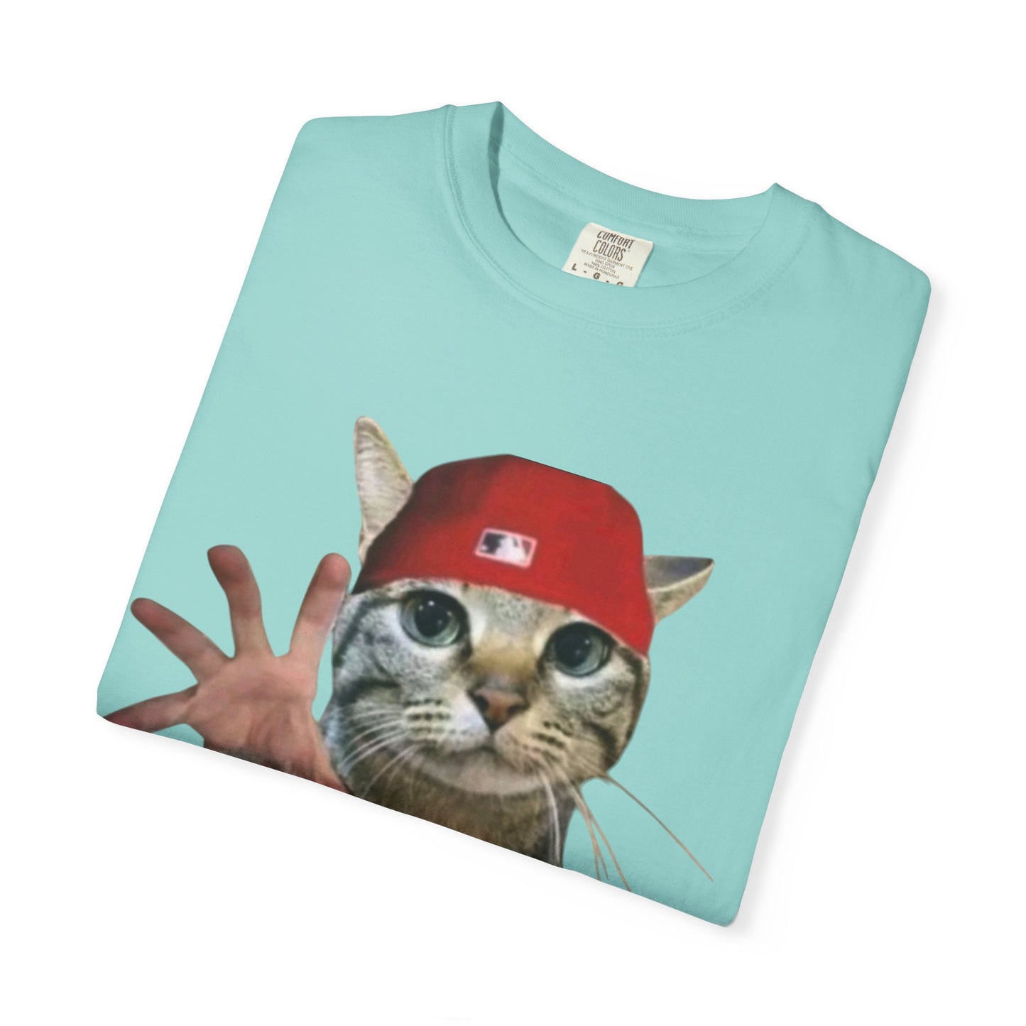 Funny Cat Graphic T-Shirt, Unisex Streetwear Tee, Pet Lover Gift, Casual Wear, Unique Animal Design Shirt