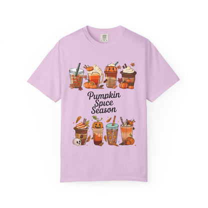 Garment-Dyed T-shirt - Definition of Pumpkin Spice Lattes