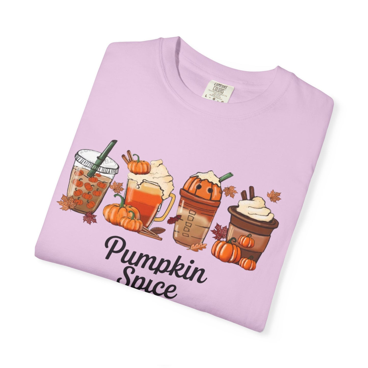 Garment-Dyed T-shirt - Definition of Pumpkin Spice Lattes