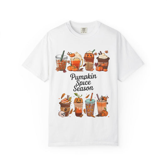 Garment-Dyed T-shirt - Definition of Pumpkin Spice Lattes