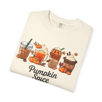 Garment-Dyed T-shirt - Definition of Pumpkin Spice Lattes