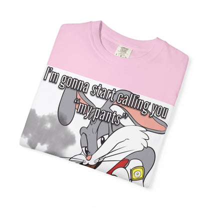 Funny Unisex Garment-Dyed T-shirt - You're full of shit